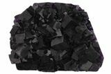 Dark Purple Cubic Fluorite Crystal Cluster - China #132754-1